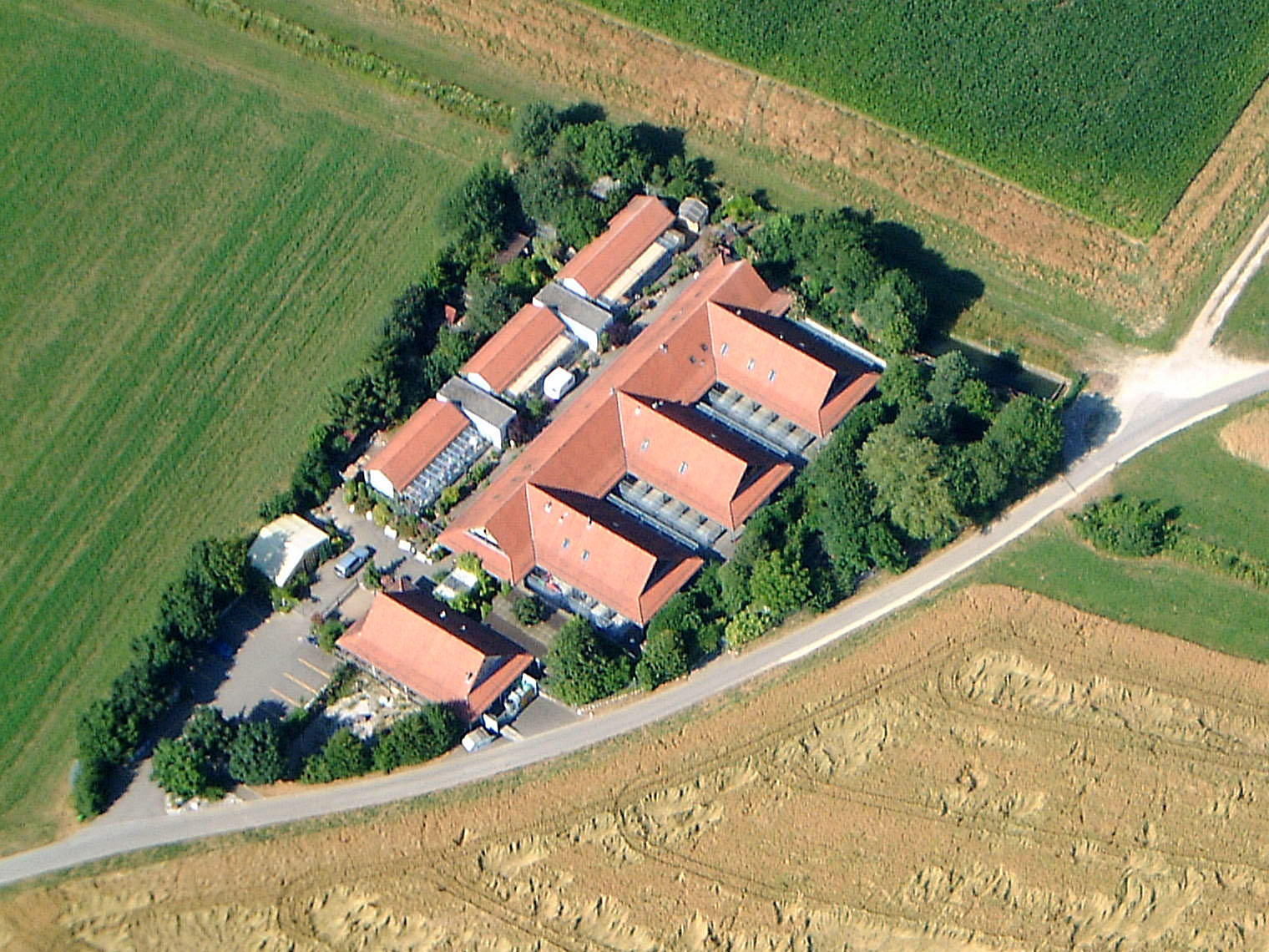 Tierdoerfli Olten Luftaufnahme